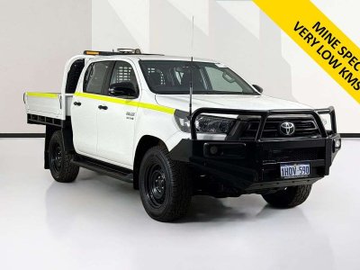 2022 Toyota HILUX GUN126R SR (4x4) 6 SP AUTOMATIC