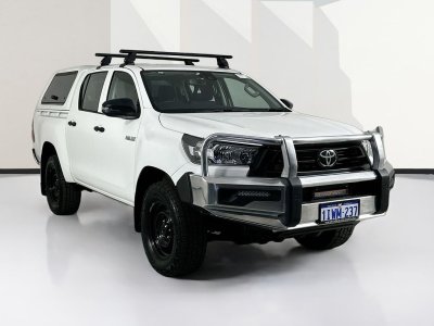 2022 Toyota HILUX GUN125R WORKMATE (4x4) 6 SP AUTOMATIC