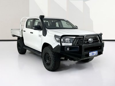 2022 Toyota HILUX GUN126R SR (4x4) 6 SP AUTOMATIC
