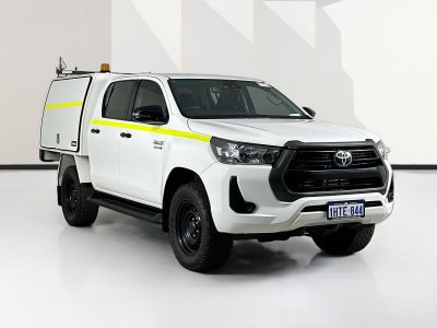 2022 Toyota HILUX GUN126R SR (4x4) 6 SP AUTOMATIC