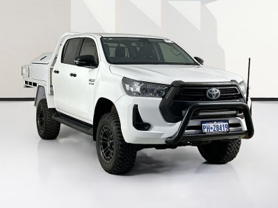 2022 Toyota HILUX GUN126R SR (4x4) 6 SP AUTOMATIC