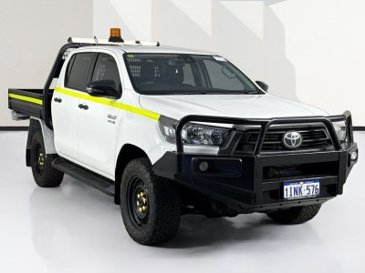 2022 Toyota HILUX GUN126R SR (4x4) 6 SP AUTOMATIC