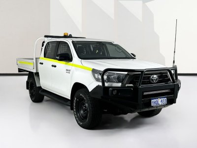 2022 Toyota HILUX GUN126R SR (4x4) 6 SP AUTOMATIC