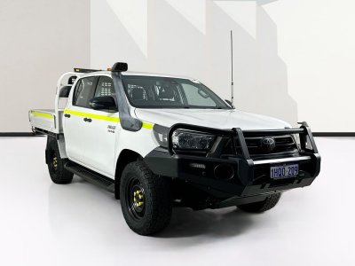 2022 Toyota HILUX GUN126R SR (4x4) 6 SP AUTOMATIC
