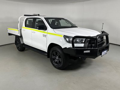 2023 Toyota HILUX GUN126R SR (4x4) STEEL WHEELS 6 SP AUTOMATIC