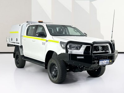 2025 Toyota HILUX GUN126R RC SR (4x4) STEEL WHEELS 6 SP AUTOMATIC