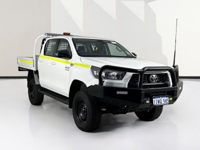 2025 Toyota HILUX GUN126R RC SR (4x4) STEEL WHEELS 6 SP AUTOMATIC