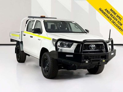 2025 Toyota HILUX GUN125R RC WORKMATE (4x4) 6 SP AUTOMATIC