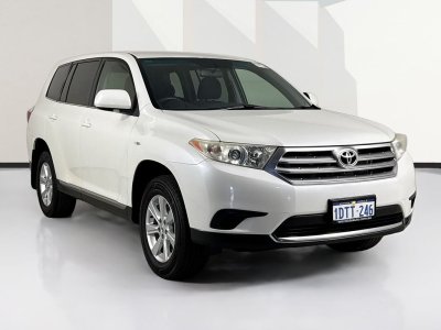 2011 Toyota KLUGER GSU40R MY11 UPGRADE KX-R (FWD) 5 SEAT 5 SP AUTOMATIC