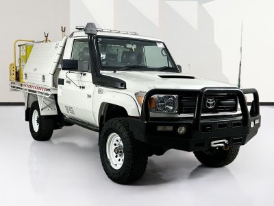 2015 Toyota LANDCRUISER VDJ79R MY12 UPDATE WORKMATE (4x4) 5 SP MANUAL