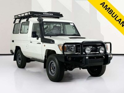 2016 Toyota Landcruiser VDJ78R MY12 UPDATE WORKMATE (4x4) 3 SEAT 5 SP MANUAL