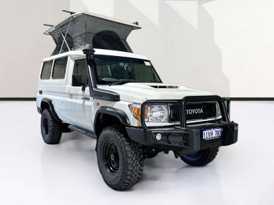 2021 Toyota LANDCRUISER 70 SERIES VDJ78R WORKMATE TROOP CARRIER 5 SP MANUAL