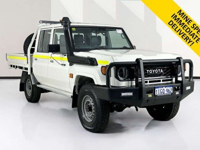 2024 Toyota LANDCRUISER 70 SERIES GDJL79R LC79 WORKMATE 6 SP AUTOMATIC