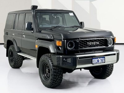 2024 Toyota LANDCRUISER 70 SERIES GDJL76R LC76 GXL + DIFF LOCKS 6 SP AUTOMATIC