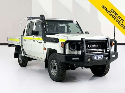 2024 Toyota LANDCRUISER 70 SERIES GDJL79R LC79 WORKMATE 6 SP AUTOMATIC