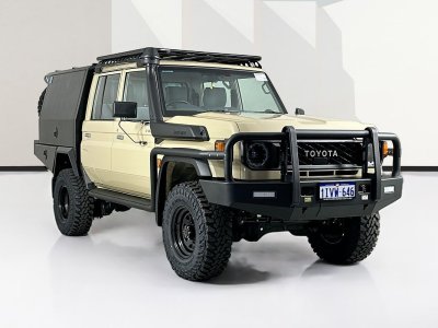 2025 Toyota LANDCRUISER 70 SERIES GDJL79R LC79 GXL + DIFF LOCKS 6 SP AUTOMATIC