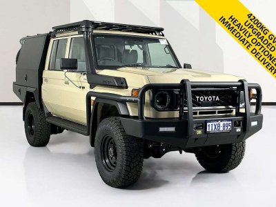 2025 Toyota LANDCRUISER 70 SERIES GDJL79R LC79 GXL + DIFF LOCKS 6 SP AUTOMATIC