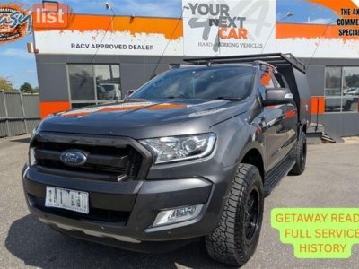 2017 FORD RANGER WILDTRAK DUAL CAB PX MKII
