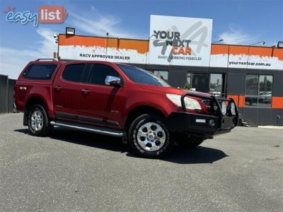 2013 HOLDEN COLORADO LTZ DUAL CAB RG MY13