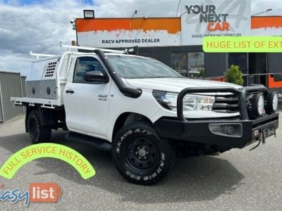 2018 TOYOTA HILUX SR SINGLE CAB GUN126R