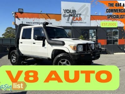 2013 TOYOTA LANDCRUISER WORKMATE DUAL CAB VDJ79R MY13
