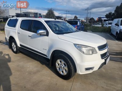 2013 HOLDEN COLORADO LTZ (4x2) RG CREW CAB P/UP