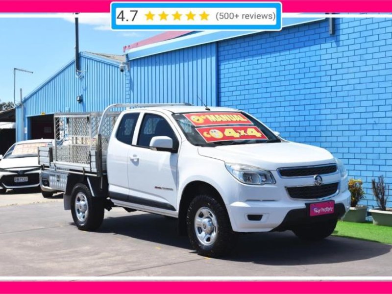 2016 Holden Colorado Cab Chassis