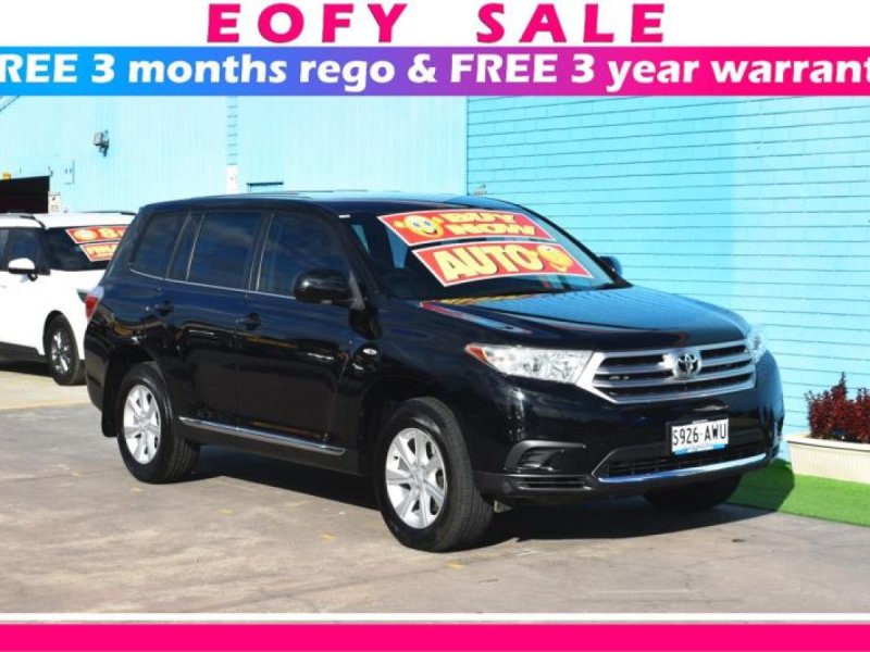 2013 Toyota Kluger Wagon