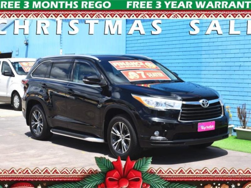 2016 Toyota Kluger Wagon