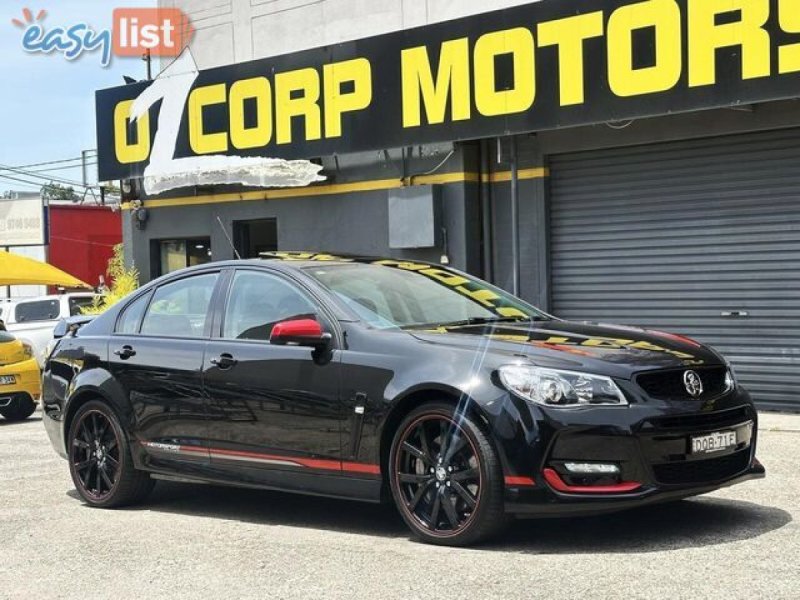 2017 Holden Commodore Ss-V Redline Motorsport Edt