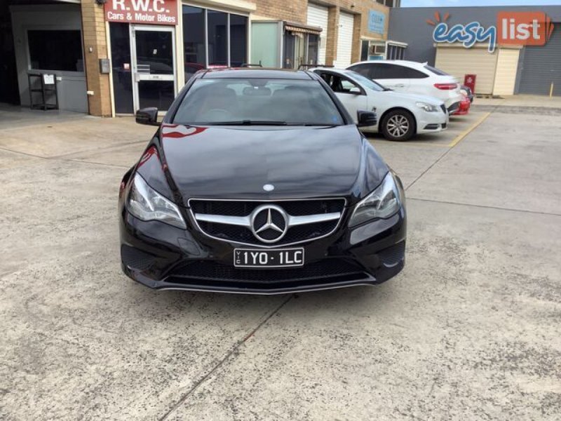 2016 Mercedes-Benz E-Class C207 E200 Coupe Automatic