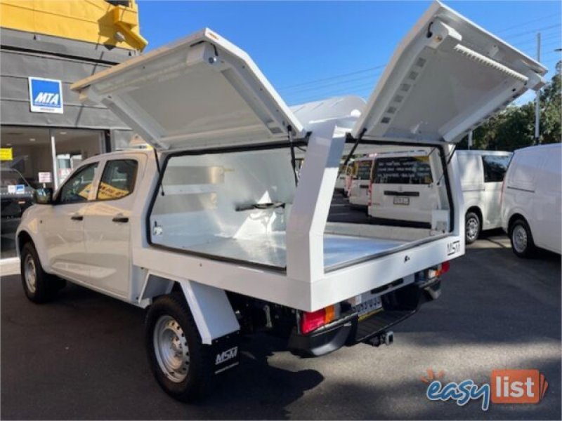 2021 Isuzu D-MAX SX High Ride RG MY21 Cab Chassis