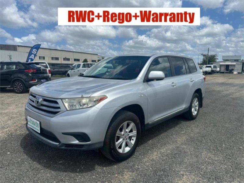 2011 TOYOTA KLUGER KX-R (FWD) 7 SEAT