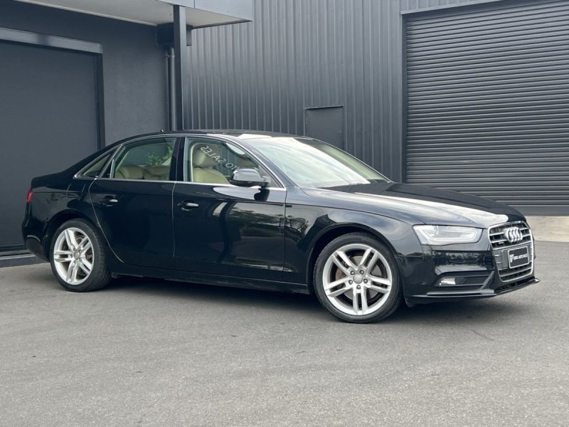 2012 Audi A4 B8 8K MY13 S Tronic Quattro Black 7 Speed Sports Automatic Dual Clutch Sedan