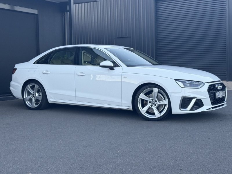 2021 Audi A4 B9 8W MY21 35 TFSI S Tronic S Line White 7 Speed Sports Automatic Dual Clutch Sedan