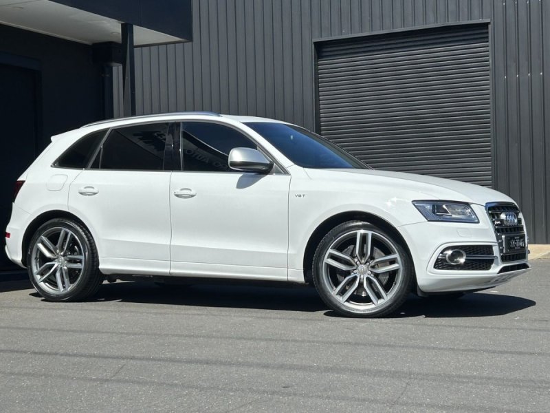 2014 Audi SQ5 8R MY14 TDI Tiptronic Quattro White 8 Speed Sports Automatic Wagon
