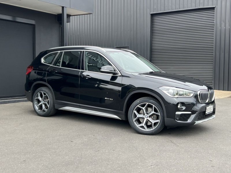 2016 BMW X1 F48 sDrive18d Steptronic Black 8 Speed Sports Automatic Wagon