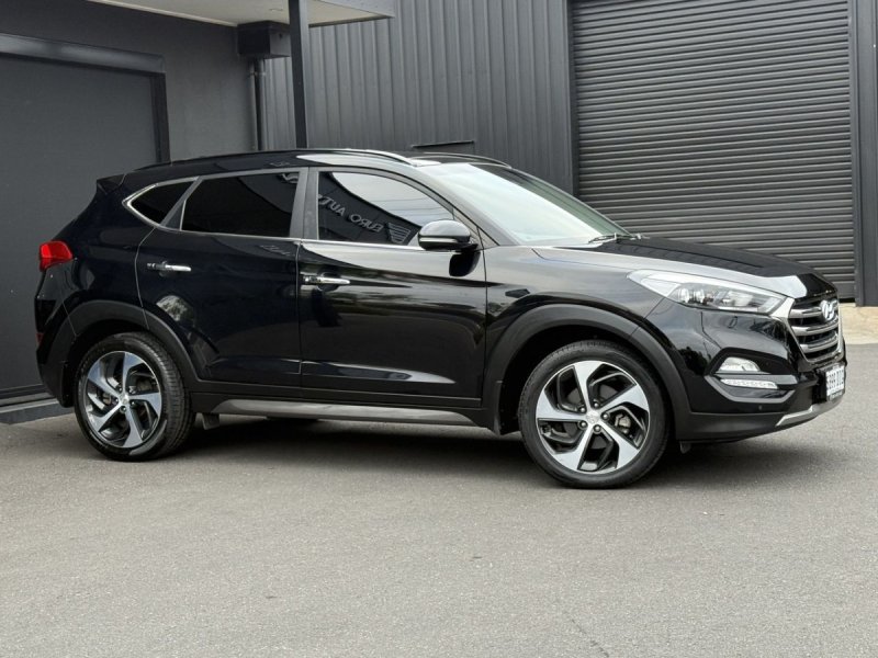 2016 Hyundai Tucson TLE Highlander D-CT AWD Black 7 Speed Sports Automatic Dual Clutch Wagon