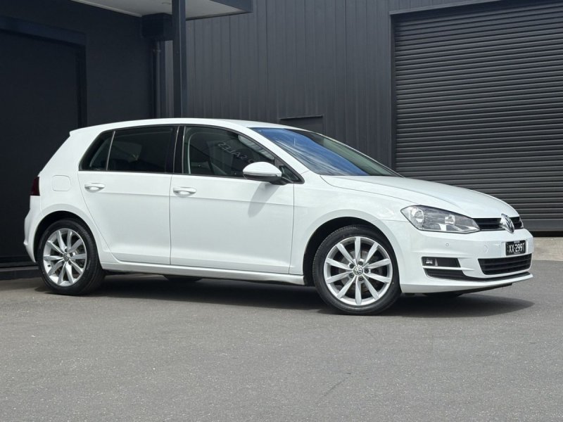 2015 Volkswagen Golf VII MY15 103TSI DSG Highline White 7 Speed Sports Automatic Dual Clutch