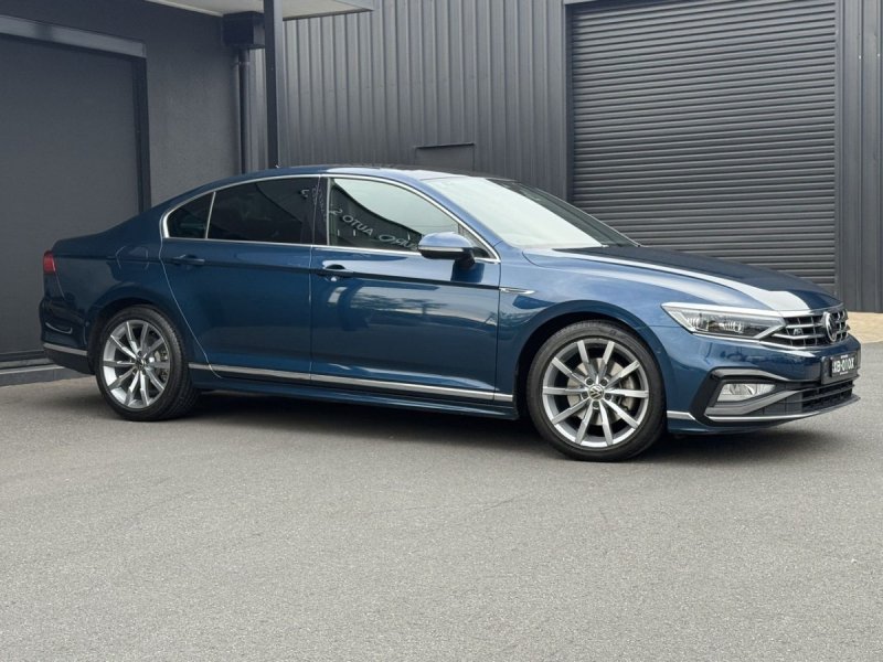2021 Volkswagen Passat 3C (B8) MY21 162TSI DSG Elegance Blue 6 Speed Sports Automatic Dual Clutch