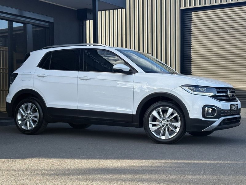2020 Volkswagen T-Cross C11 MY20 85TSI DSG Style White 7 Speed Sports Automatic Dual Clutch Wagon