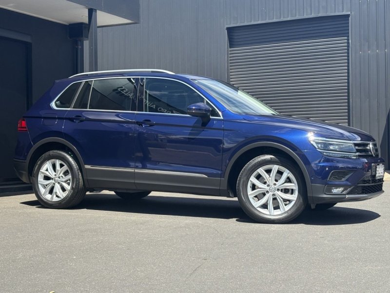 2018 Volkswagen Tiguan 5N MY19 132TSI DSG 4MOTION Comfortline Blue 7 Speed