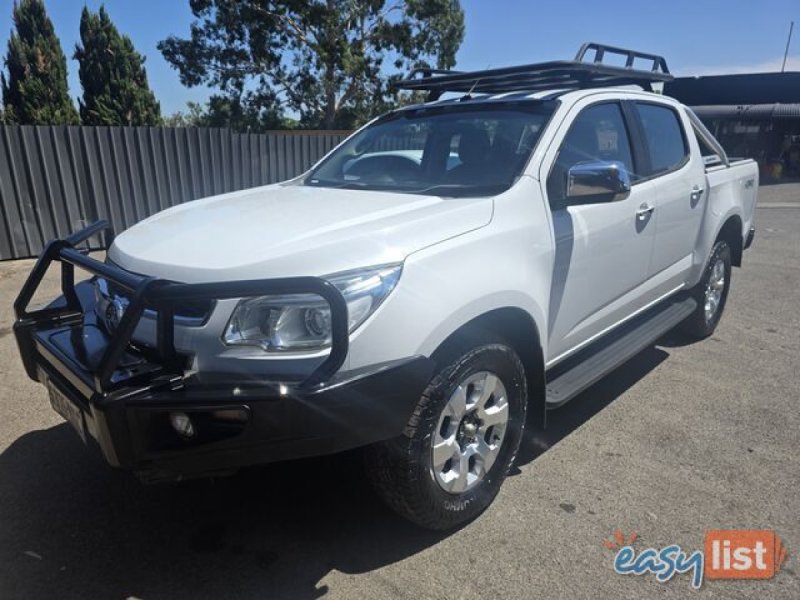 2014 HOLDEN COLORADO RG LTZ 4X4 DUAL CAB TURBO DISEL AUTO ABSOLUTELY IMMACULATE