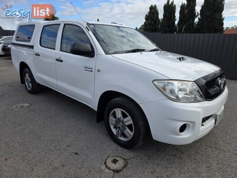 2011 Toyota Hilux SR Ute Manual
