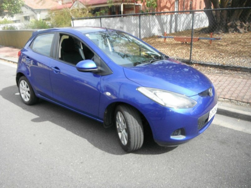 2008 Mazda 2 DE Neo Blue 5 Speed Manual Hatchback