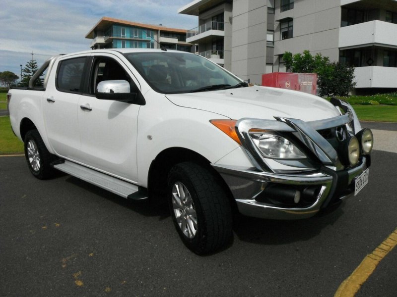 2015 Mazda BT-50 MY16 GT (4x4) White 6 Speed Au...