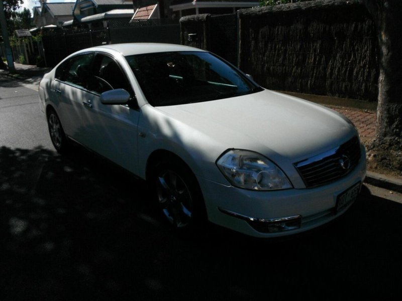 2007 Nissan Maxima J31 MY06 ST-L White 6 Speed ...