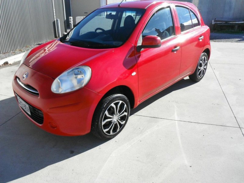 2012 Nissan Micra K13 ST-L Red 5 Speed Manual H...
