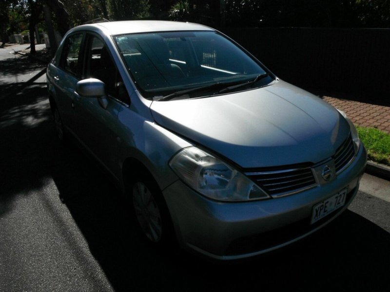 2007 Nissan Tiida C11 MY07 ST Silver 4 Speed Au...