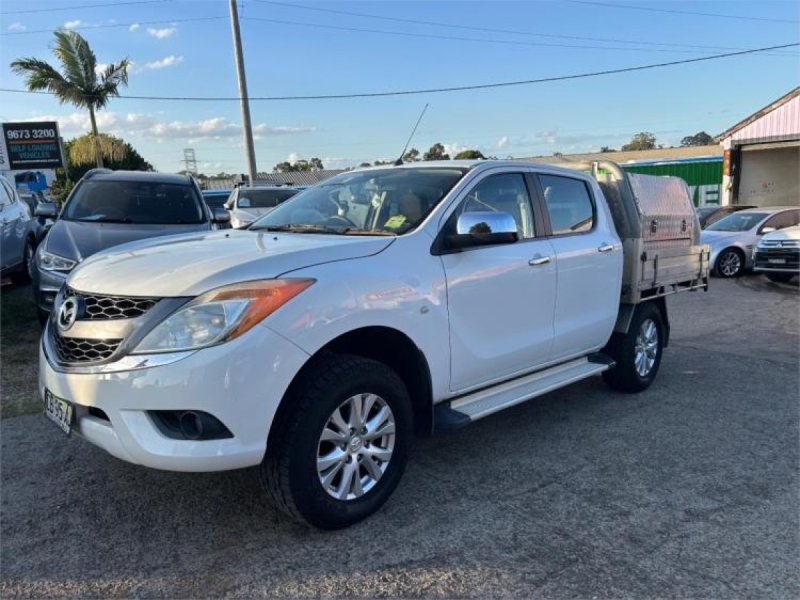 2014 MAZDA BT-50 DUAL CAB UTILITY XTR (4x4) MY13
